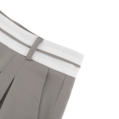 PANTALON TAILLE HAUTE JAMBE DROITE
