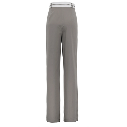 PANTALON TAILLE HAUTE JAMBE DROITE