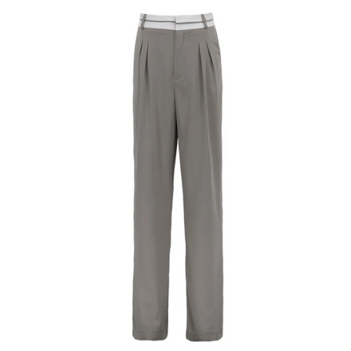 PANTALON TAILLE HAUTE JAMBE DROITE