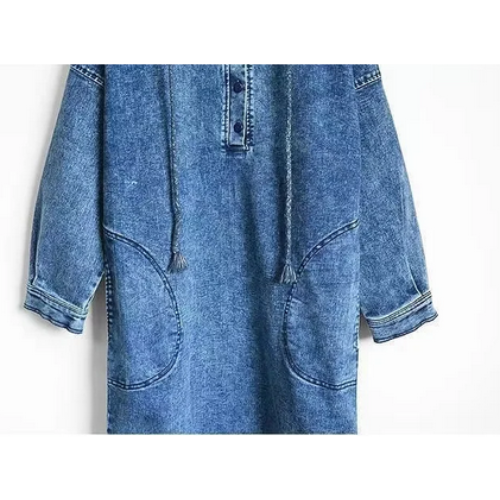 ROBE EN DENIM AMPLE