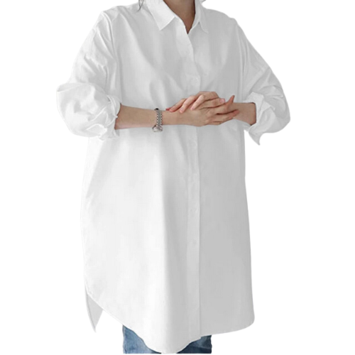 CHEMISE DÉCONTRACTÉE, TUNIQUE AMPLE