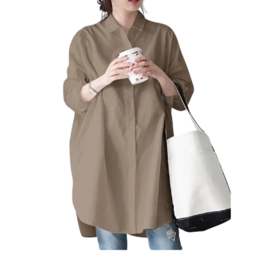CHEMISE DÉCONTRACTÉE, TUNIQUE AMPLE