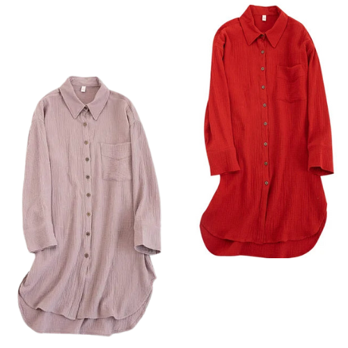 CHEMISE ÉLÉGANTE 100%COTON