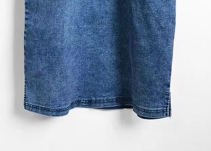 ROBE EN DENIM AMPLE