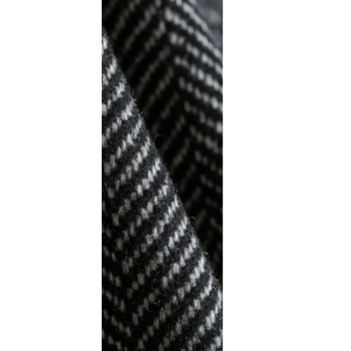 PANTALON À CHEVRONS EN LAINE