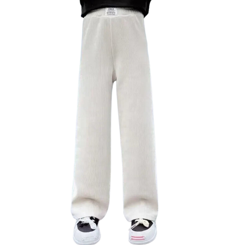 PANTALON À JAMBES LARGES