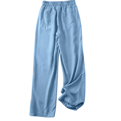 PANTALON CLASSIQUE À JAMBE LARGE