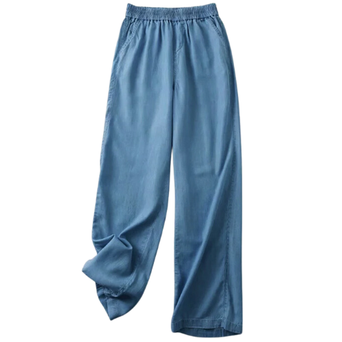 PANTALON CLASSIQUE À JAMBE LARGE