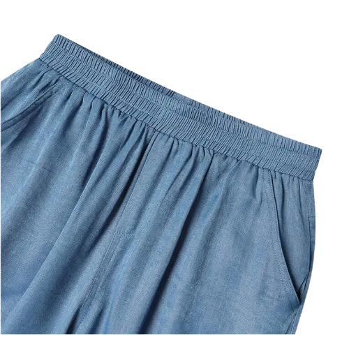 PANTALON CLASSIQUE À JAMBE LARGE