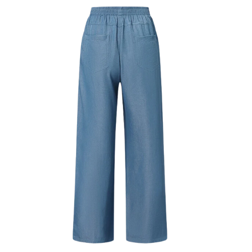 PANTALON CLASSIQUE À JAMBE LARGE