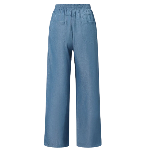 PANTALON CLASSIQUE À JAMBE LARGE