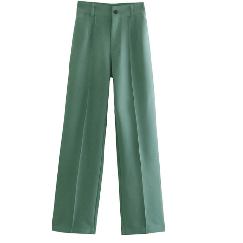 PANTALON DROIT TAILLE HAUTE