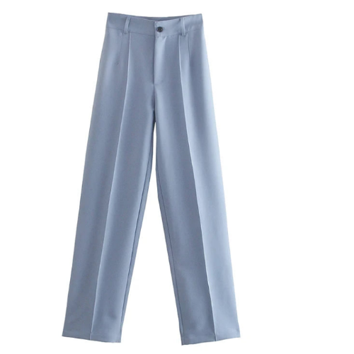 PANTALON DROIT TAILLE HAUTE