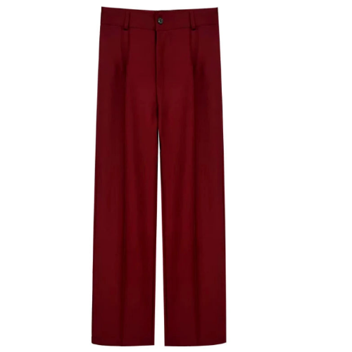 PANTALON DROIT TAILLE HAUTE