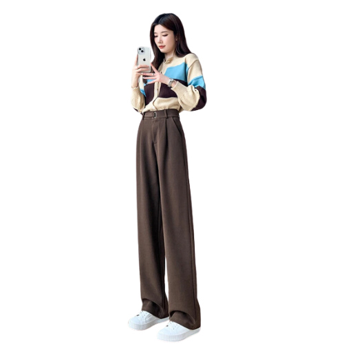 PANTALON LARGE ÉLÉGANT