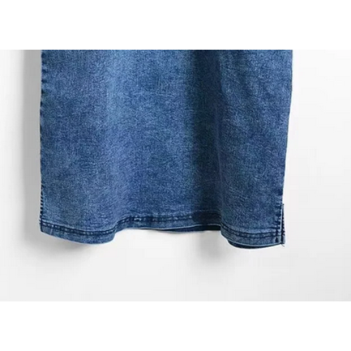 ROBE EN DENIM AMPLE