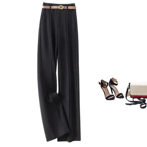 PANTALON DÉCONTRACTÉ COUPE PLISSÉE