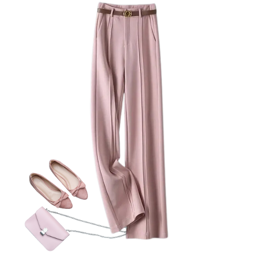 PANTALON DÉCONTRACTÉ COUPE PLISSÉE